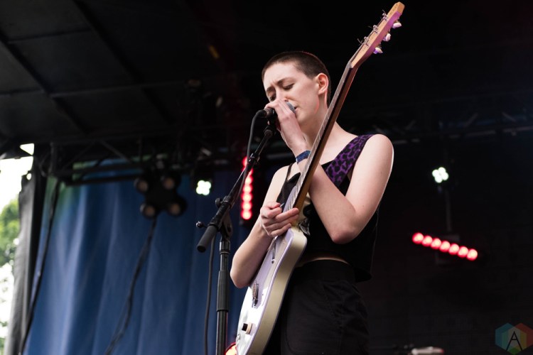 Frankie Cosmos performs at Pitchfork Festival in Chicago on July 14, 2017. (Photo: Katie Kuropas/Aesthetic Magazine)