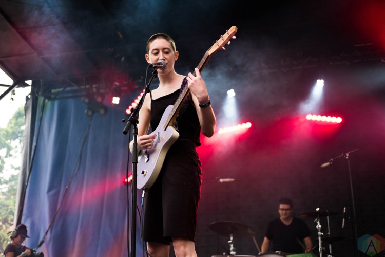 Frankie Cosmos performs at Pitchfork Festival in Chicago on July 14, 2017. (Photo: Katie Kuropas/Aesthetic Magazine)