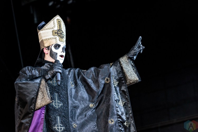 Ghost performs at Budweiser Stage in Toronto on July 15, 2017. (Photo: David McDonald/Aesthetic Magazine)