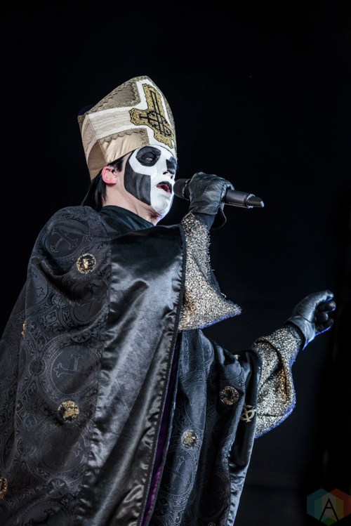 Ghost performs at Budweiser Stage in Toronto on July 15, 2017. (Photo: David McDonald/Aesthetic Magazine)