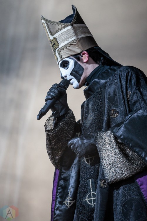 Ghost performs at Budweiser Stage in Toronto on July 15, 2017. (Photo: David McDonald/Aesthetic Magazine)