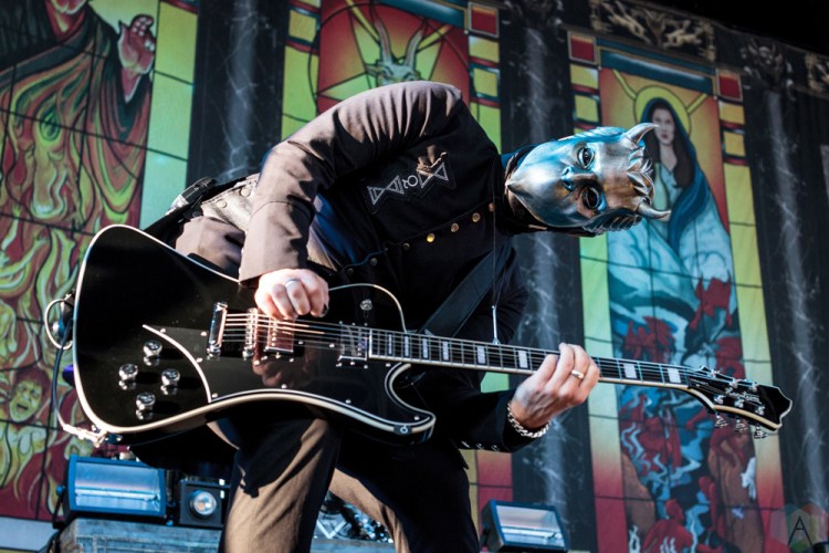Ghost performs at Budweiser Stage in Toronto on July 15, 2017. (Photo: David McDonald/Aesthetic Magazine)