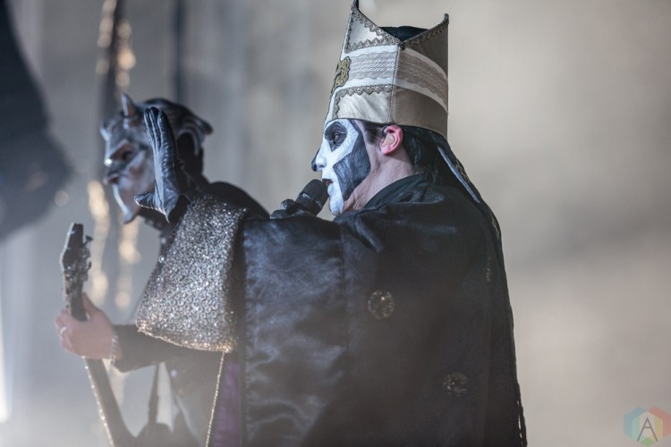 Ghost performs at Budweiser Stage in Toronto on July 15, 2017. (Photo: David McDonald/Aesthetic Magazine)