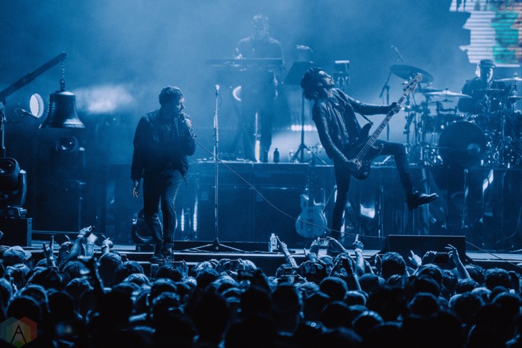 Gorillaz performs at Air Canada Centre in Toronto on July 10, 2017. (Photo: Francesca Ludikar/Aesthetic Magazine)