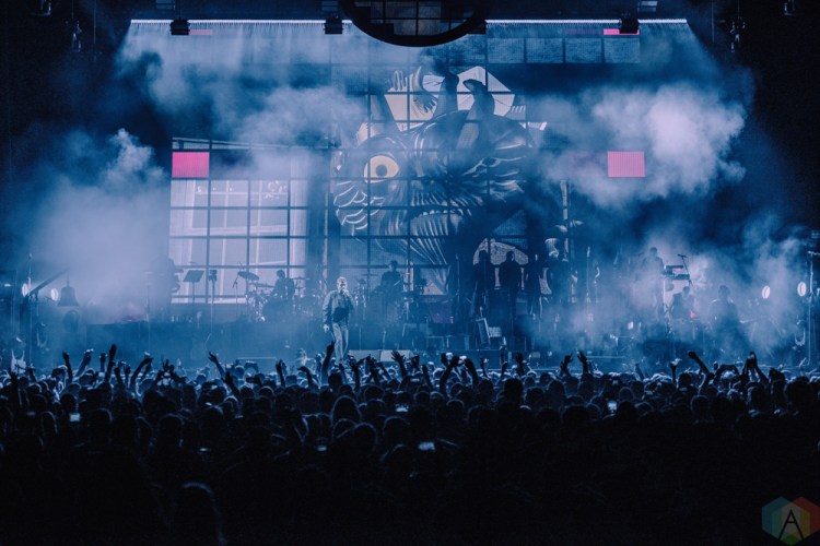 Gorillaz performs at Air Canada Centre in Toronto on July 10, 2017. (Photo: Francesca Ludikar/Aesthetic Magazine)