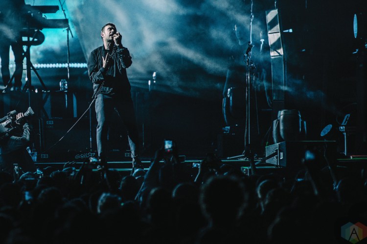 Gorillaz performs at Air Canada Centre in Toronto on July 10, 2017. (Photo: Francesca Ludikar/Aesthetic Magazine)