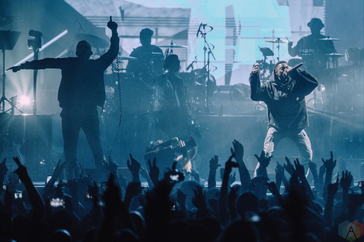 Gorillaz performs at Air Canada Centre in Toronto on July 10, 2017. (Photo: Francesca Ludikar/Aesthetic Magazine)