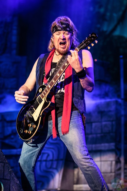 Iron Maiden performs at Budweiser Stage in Toronto on July 15, 2017. (Photo: David McDonald/Aesthetic Magazine)