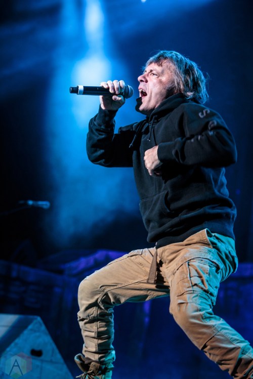 Iron Maiden performs at Budweiser Stage in Toronto on July 15, 2017. (Photo: David McDonald/Aesthetic Magazine)