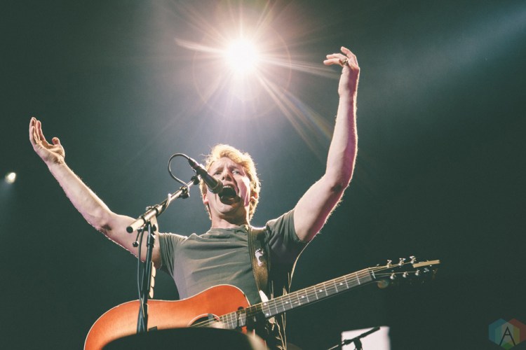 James Blunt performs at the Air Canada Centre in Toronto on July 7, 2017. (Photo: Rick Clifford/Aesthetic Magazine)