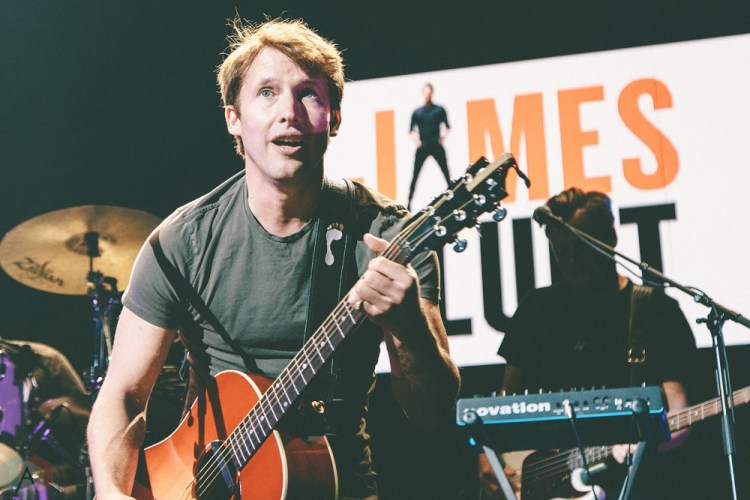James Blunt performs at the Air Canada Centre in Toronto on July 7, 2017. (Photo: Rick Clifford/Aesthetic Magazine)