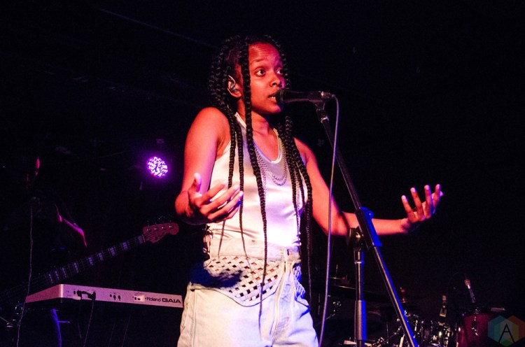 Jamila Woods performs at the Garrison in Toronto on July 21, 2017. (Photo: Morgan Harris/Aesthetic Magazine)