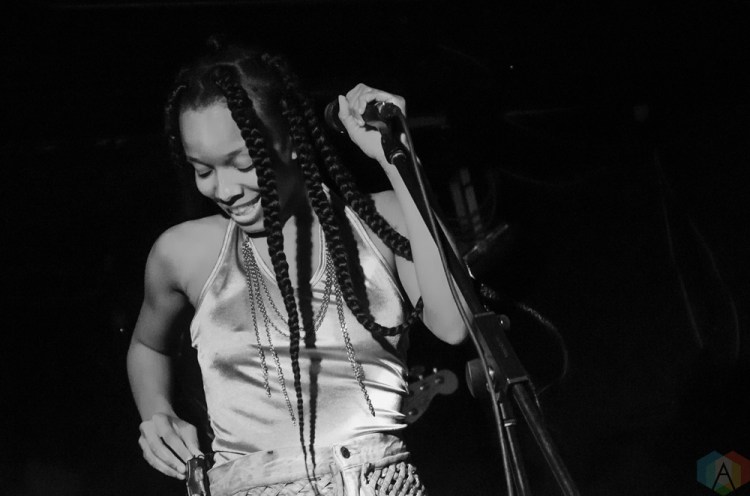 Jamila Woods performs at the Garrison in Toronto on July 21, 2017. (Photo: Morgan Harris/Aesthetic Magazine)