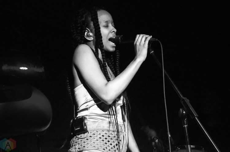 Jamila Woods performs at the Garrison in Toronto on July 21, 2017. (Photo: Morgan Harris/Aesthetic Magazine)
