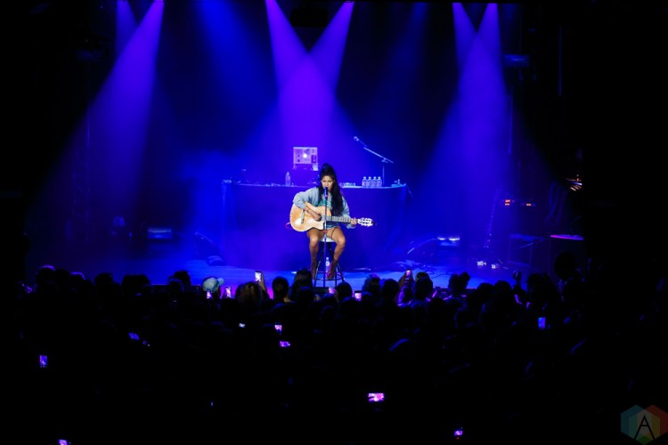 Jessie Reyez performs at Mod Club in Toronto on July 7, 2017. (Photo: Lindsay Duncan/Aesthetic Magazine)