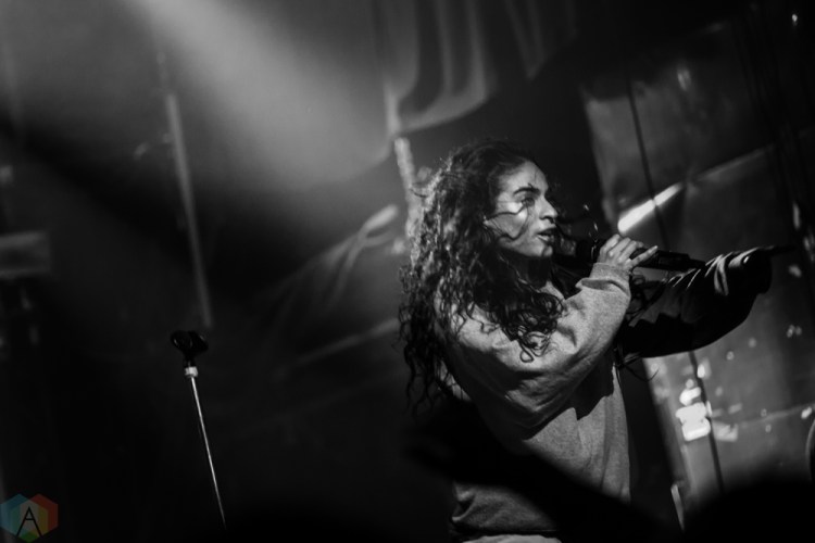 Jessie Reyez performs at Mod Club in Toronto on July 7, 2017. (Photo: Lindsay Duncan/Aesthetic Magazine)
