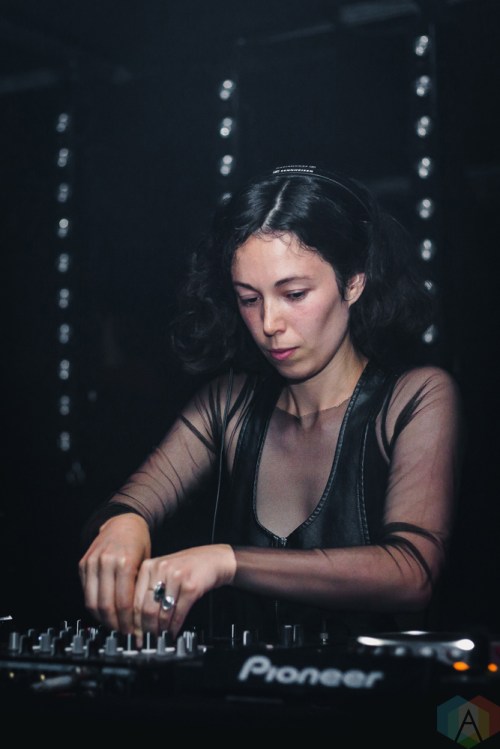 Kelly Lee Owens performs at Coda in Toronto on July 14, 2017. (Photo: Anton Mak/Aesthetic Magazine)