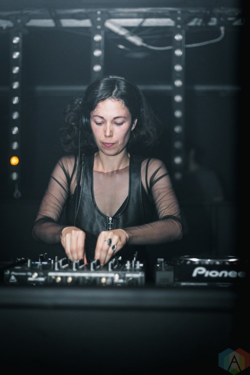 Kelly Lee Owens performs at Coda in Toronto on July 14, 2017. (Photo: Anton Mak/Aesthetic Magazine)