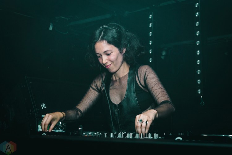 Kelly Lee Owens performs at Coda in Toronto on July 14, 2017. (Photo: Anton Mak/Aesthetic Magazine)