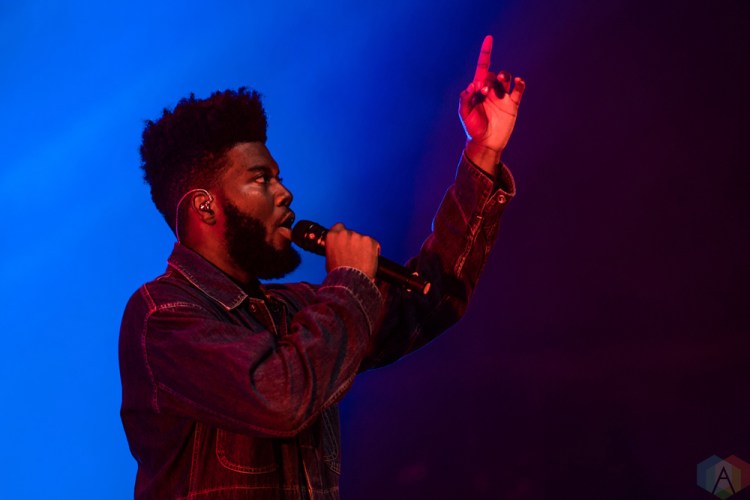 Khalid performs at PNE Forum in Vancouver on July 13, 2017. (Photo: Quinn Middleton/Aesthetic Magazine)