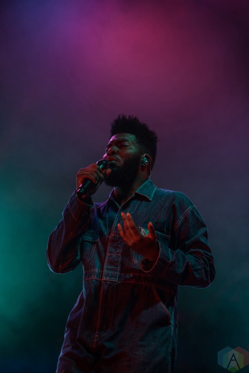 Khalid performs at PNE Forum in Vancouver on July 13, 2017. (Photo: Quinn Middleton/Aesthetic Magazine)
