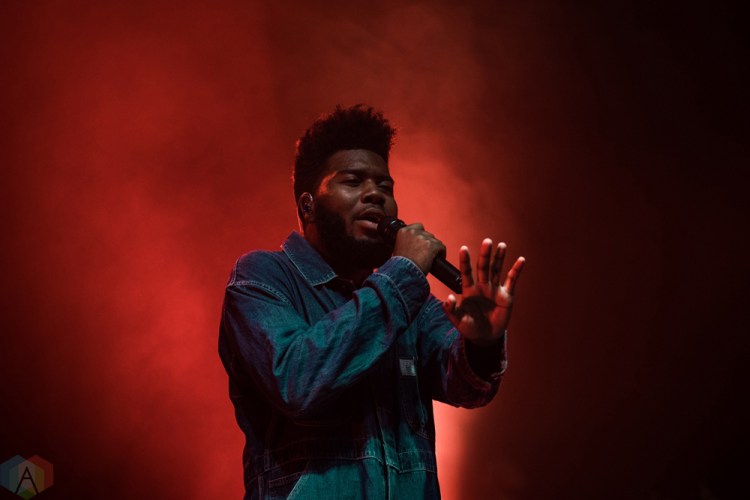 Khalid performs at PNE Forum in Vancouver on July 13, 2017. (Photo: Quinn Middleton/Aesthetic Magazine)