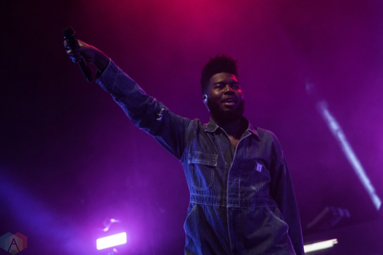 Khalid performs at PNE Forum in Vancouver on July 13, 2017. (Photo: Quinn Middleton/Aesthetic Magazine)