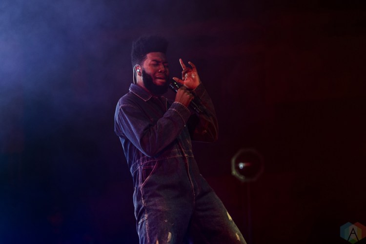Khalid performs at PNE Forum in Vancouver on July 13, 2017. (Photo: Quinn Middleton/Aesthetic Magazine)