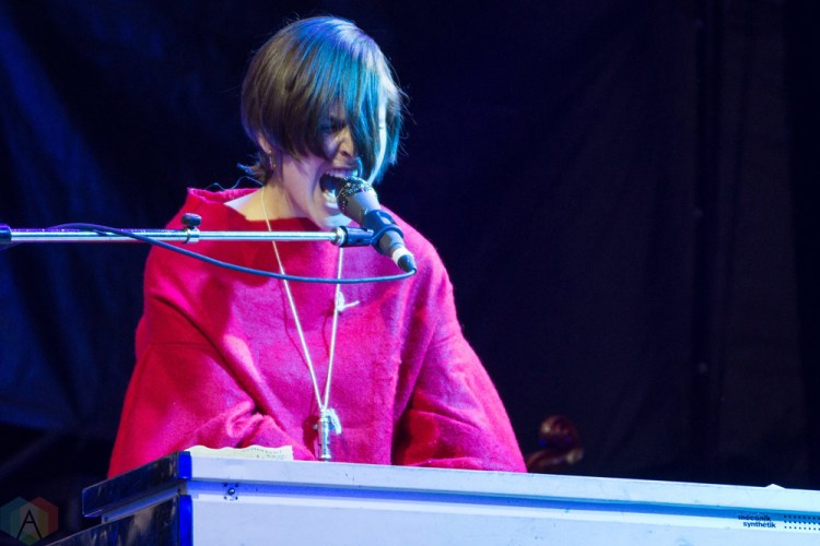 Klo Pelgag performs at Hillside Festival on July 15, 2017. (Photo: Morgan Hotston/Aesthetic Magazine)