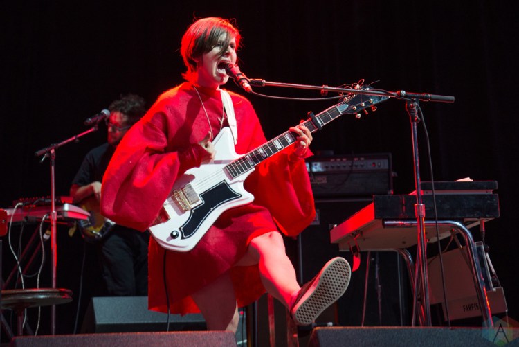 Klo Pelgag performs at Hillside Festival on July 15, 2017. (Photo: Morgan Hotston/Aesthetic Magazine)