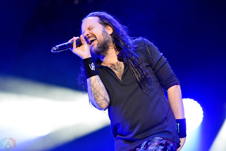 Korn performs at Budweiser Stage in Toronto on July 25, 2017. (Photo: Joanna Glezakos/Aesthetic Magazine)