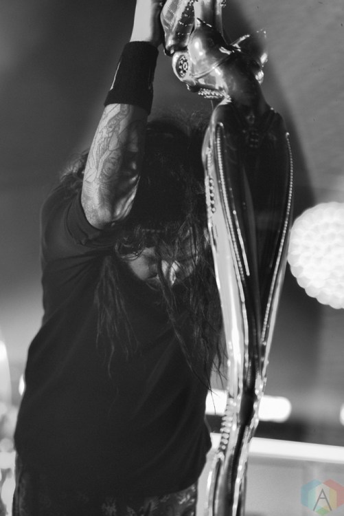 Korn performs at Budweiser Stage in Toronto on July 25, 2017. (Photo: Joanna Glezakos/Aesthetic Magazine)
