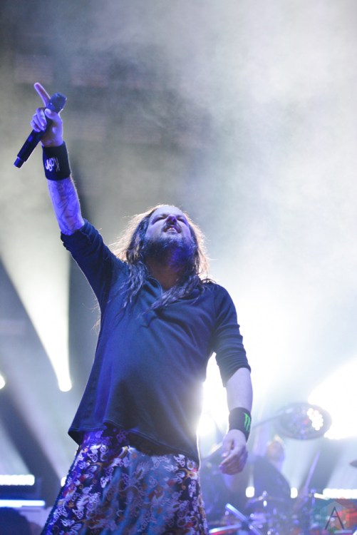 Korn performs at Budweiser Stage in Toronto on July 25, 2017. (Photo: Joanna Glezakos/Aesthetic Magazine)