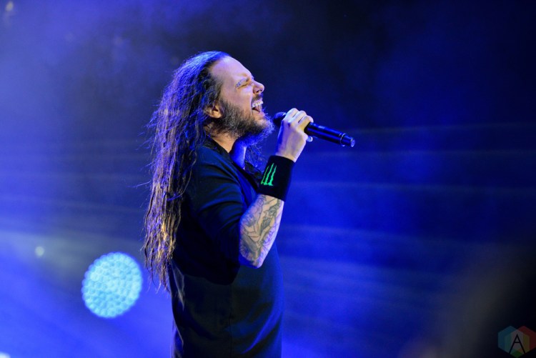 Korn performs at Budweiser Stage in Toronto on July 25, 2017. (Photo: Joanna Glezakos/Aesthetic Magazine)