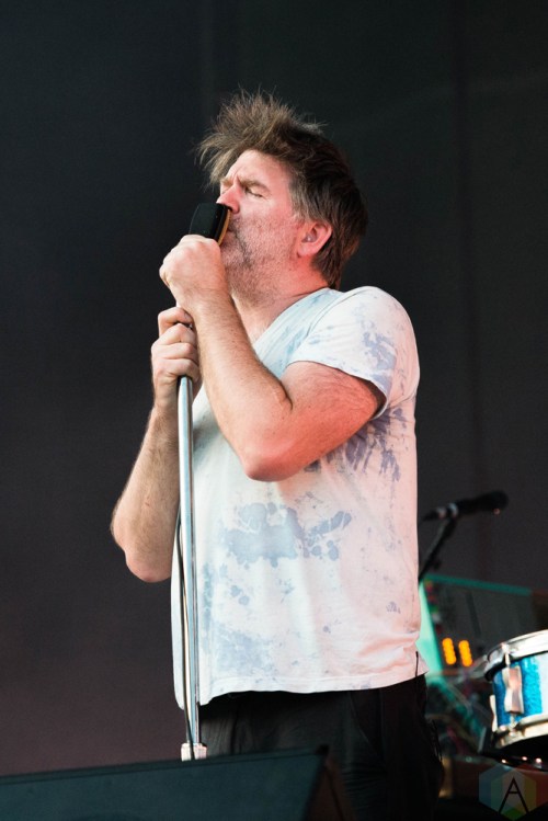 LCD Soundsystem performs at Pitchfork Festival in Chicago on July 14, 2017. (Photo: Katie Kuropas/Aesthetic Magazine)