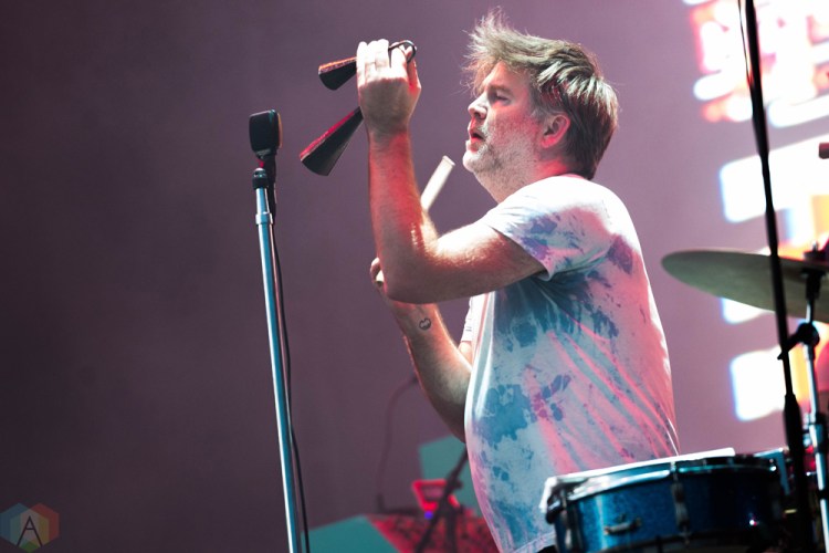 LCD Soundsystem performs at Pitchfork Festival in Chicago on July 14, 2017. (Photo: Katie Kuropas/Aesthetic Magazine)