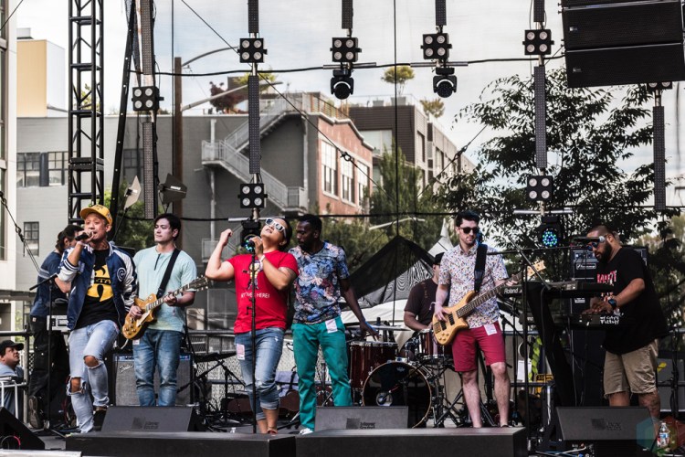 Lions Ambition performs at Capitol Hill Block Party in Seattle on July 21, 2017. (Photo: Kevin Tosh/Aesthetic Magazine)
