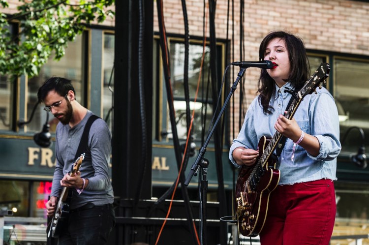 Lucy Dacus performs at Capitol Hill Block Party in Seattle on July 21, 2017. (Photo: Kevin Tosh/Aesthetic Magazine)