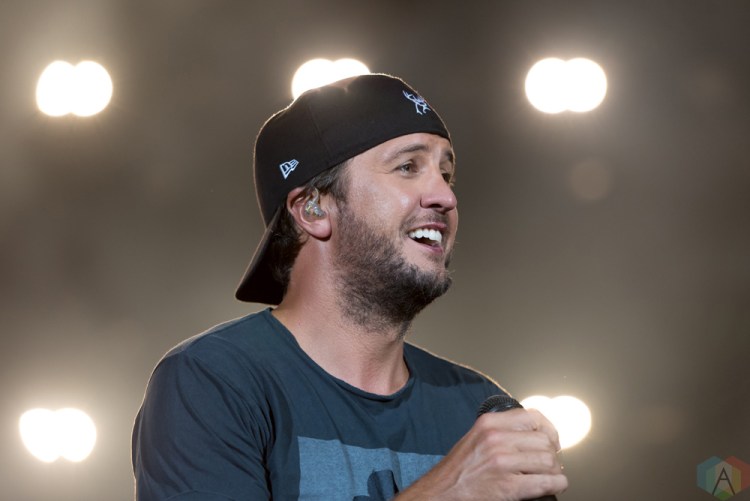 Luke Bryan performs at the Faster Horses Music Festival in Michigan on July 23, 2017. (Photo: Jennifer Boris/Aesthetic Magazine)