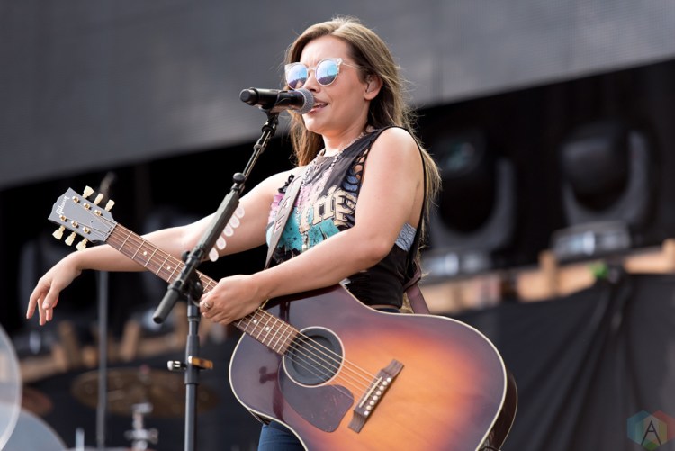 Maddie And Tae performs at Faster Horses Music Festival in Michigan on July 21, 2017. (Photo: Jennifer Boris/Aesthetic Magazine)