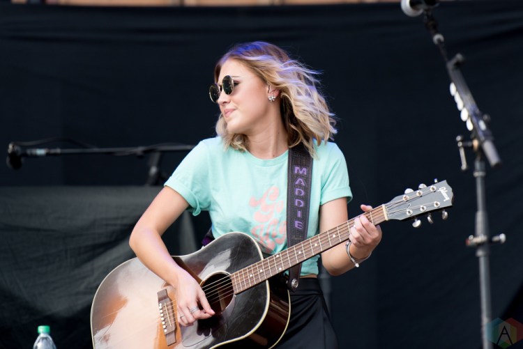 Maddie And Tae performs at Faster Horses Music Festival in Michigan on July 21, 2017. (Photo: Jennifer Boris/Aesthetic Magazine)