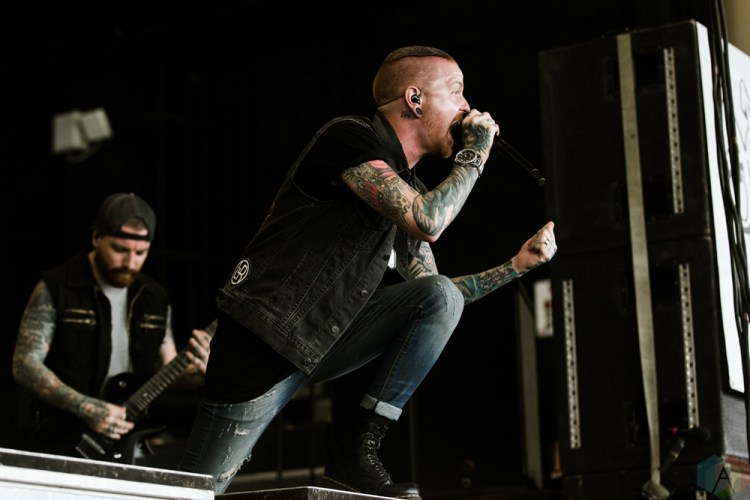 Memphis May Fire performs at the 2017 Warped Tour at the Lakewood Amphitheatre in Atlanta on June 29, 2017. (Photo: Irma Ali/Aesthetic Magazine)