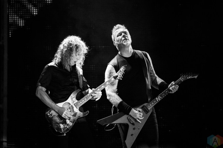 Metallica performs at Rogers Centre in Toronto on July 16, 2017. (Photo: Lisa Mark/Aesthetic Magazine)