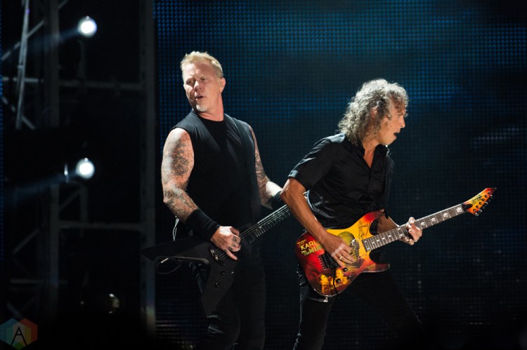 Metallica performs at Rogers Centre in Toronto on July 16, 2017. (Photo: Lisa Mark/Aesthetic Magazine)