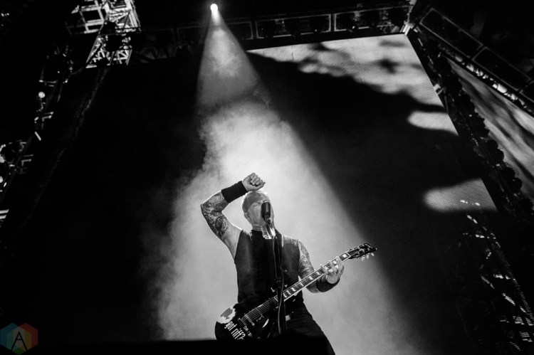 Metallica performs at Rogers Centre in Toronto on July 16, 2017. (Photo: Lisa Mark/Aesthetic Magazine)
