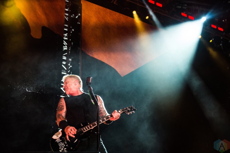 Metallica performs at Rogers Centre in Toronto on July 16, 2017. (Photo: Lisa Mark/Aesthetic Magazine)