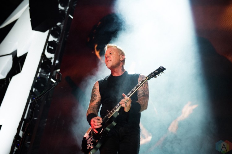 Metallica performs at Rogers Centre in Toronto on July 16, 2017. (Photo: Lisa Mark/Aesthetic Magazine)
