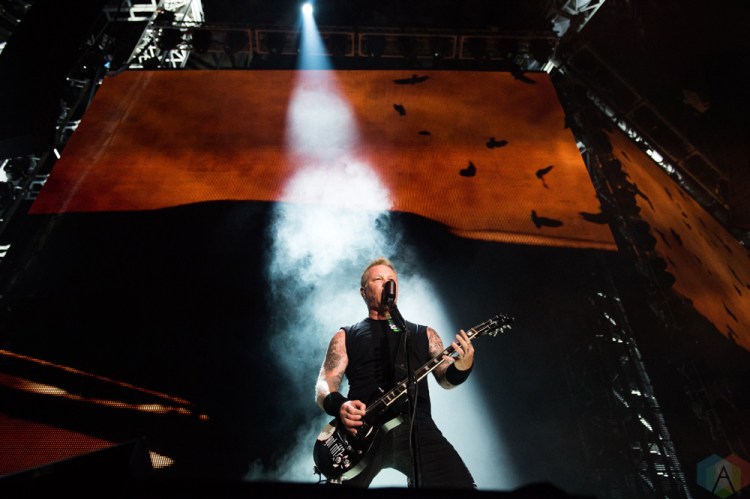 Metallica performs at Rogers Centre in Toronto on July 16, 2017. (Photo: Lisa Mark/Aesthetic Magazine)