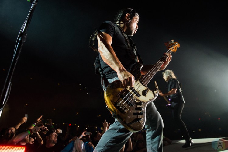 Metallica performs at Rogers Centre in Toronto on July 16, 2017. (Photo: Lisa Mark/Aesthetic Magazine)