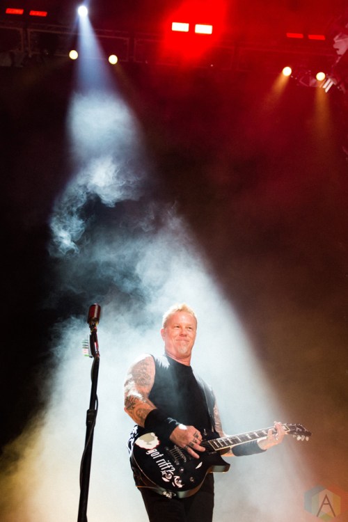 Metallica performs at Rogers Centre in Toronto on July 16, 2017. (Photo: Lisa Mark/Aesthetic Magazine)